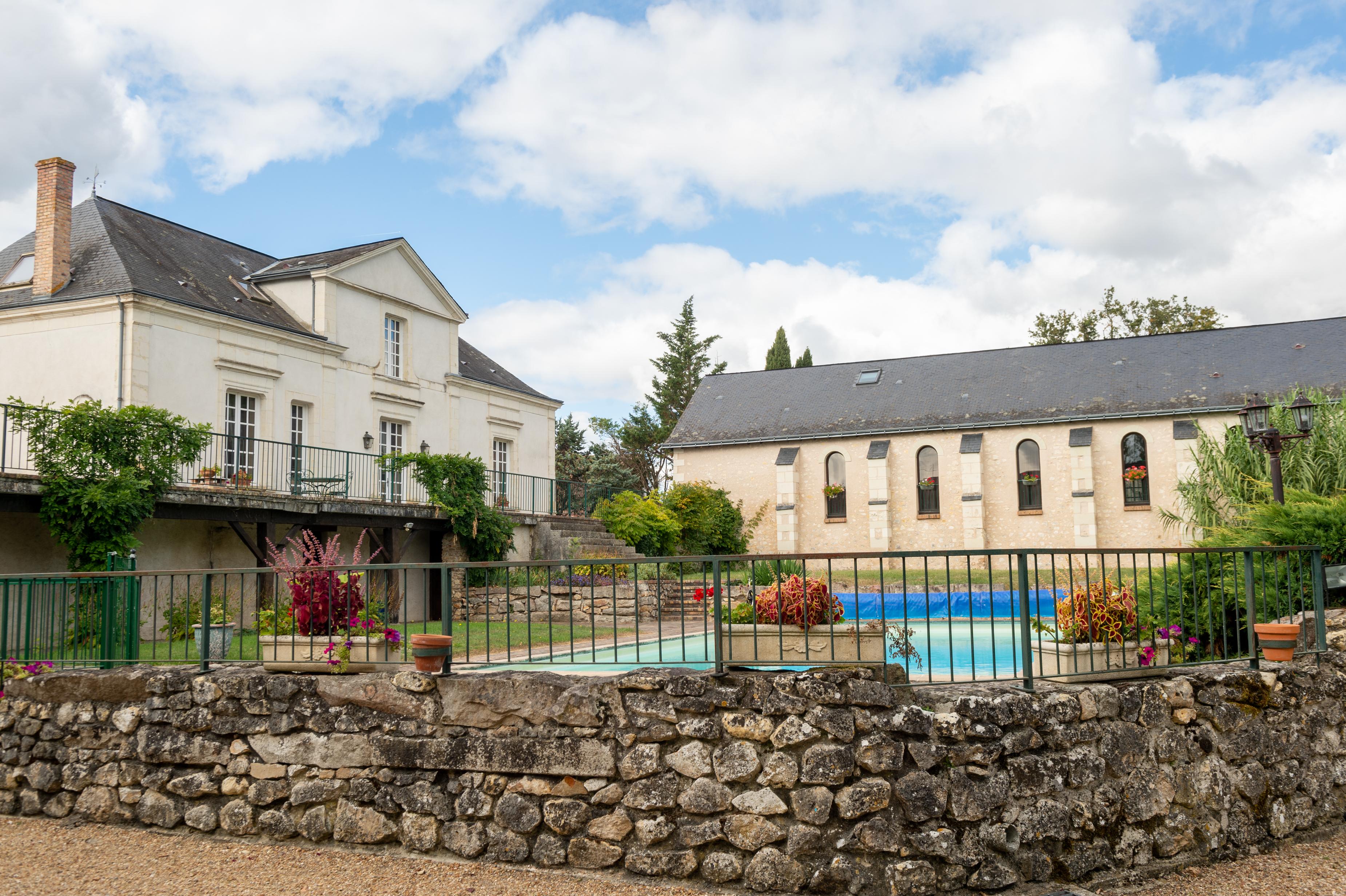Domaine De La Courbe Hotell Le Lude Eksteriør bilde